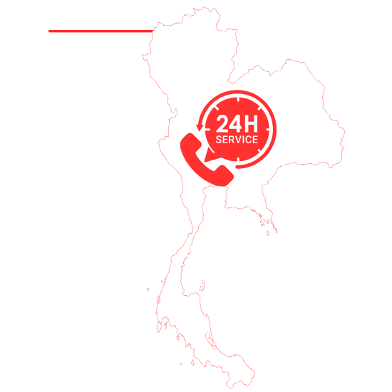 บริการรถเครนรถเฮี๊ยบตลอด24ชั่วโมง ทั่วไทย